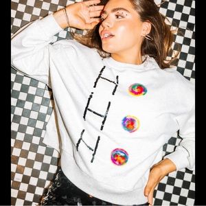 Queen of Sparkles Ho Ho Ho Pom Pom Sweatshirt